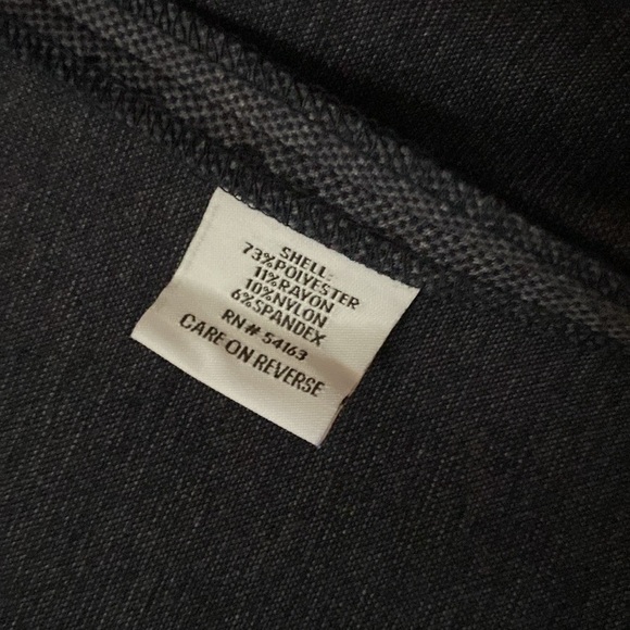 Tommy Hilfiger Slim Fit Blazer One Button Blazer Women's No Collar Pocket Size 6 - Picture 8 of 13